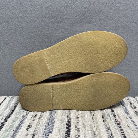 Esprit Womens Woven Leather Slip-On Sandals Size 8 Brown - Picture 7 of 8